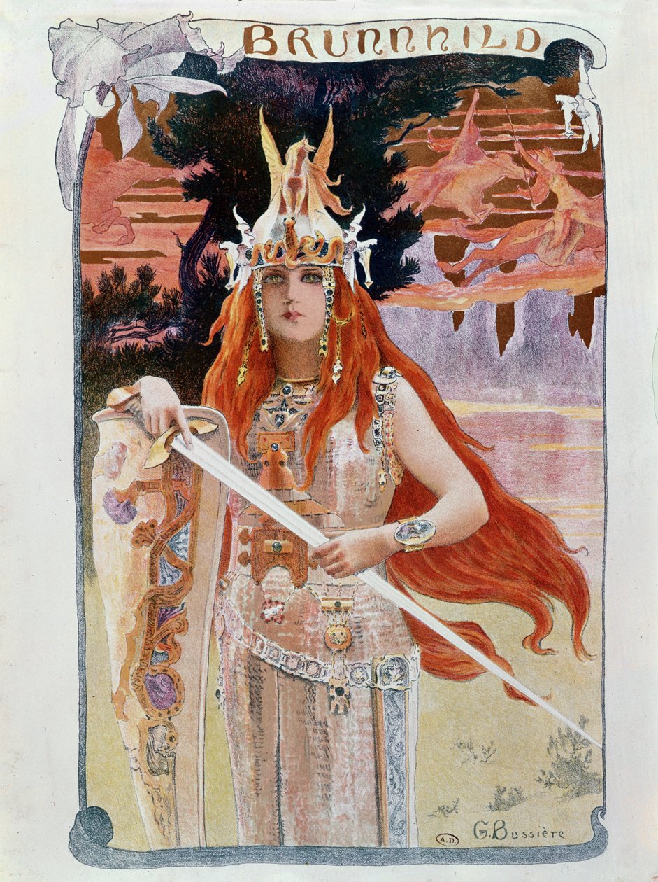 Brunnhilde, illustration fra 