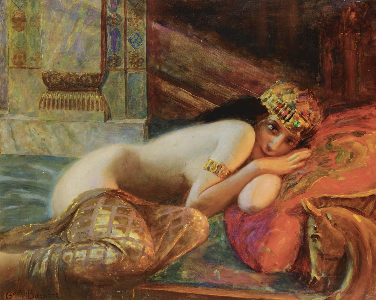 Orientalsk skønhed af Gaston Bussiere