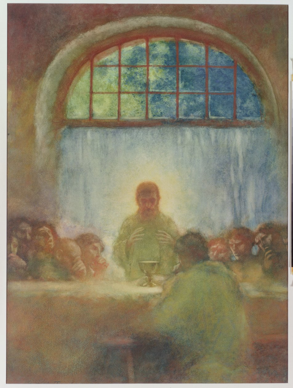 Den sidste nadver, 1897 af Gaston de la Touche