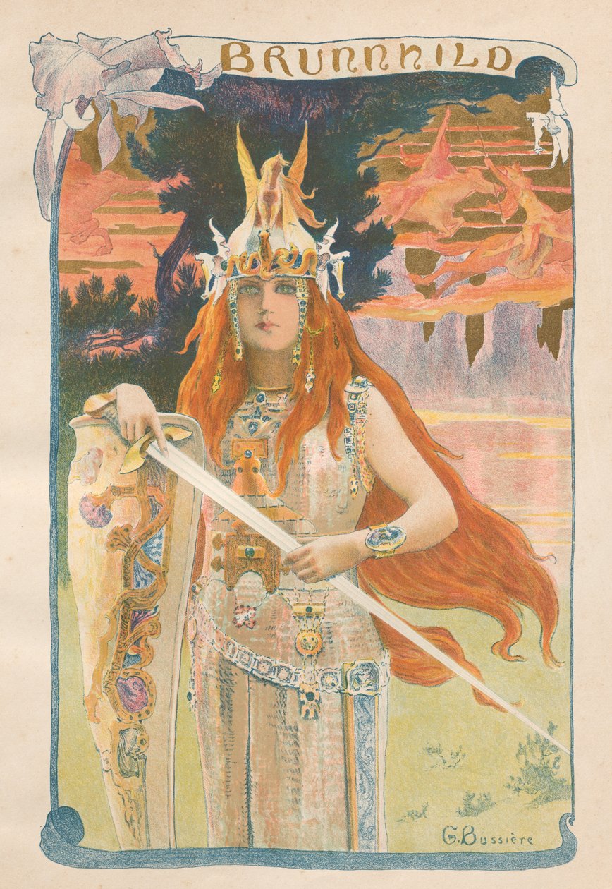 Brunnhild af Gaston Bussiere