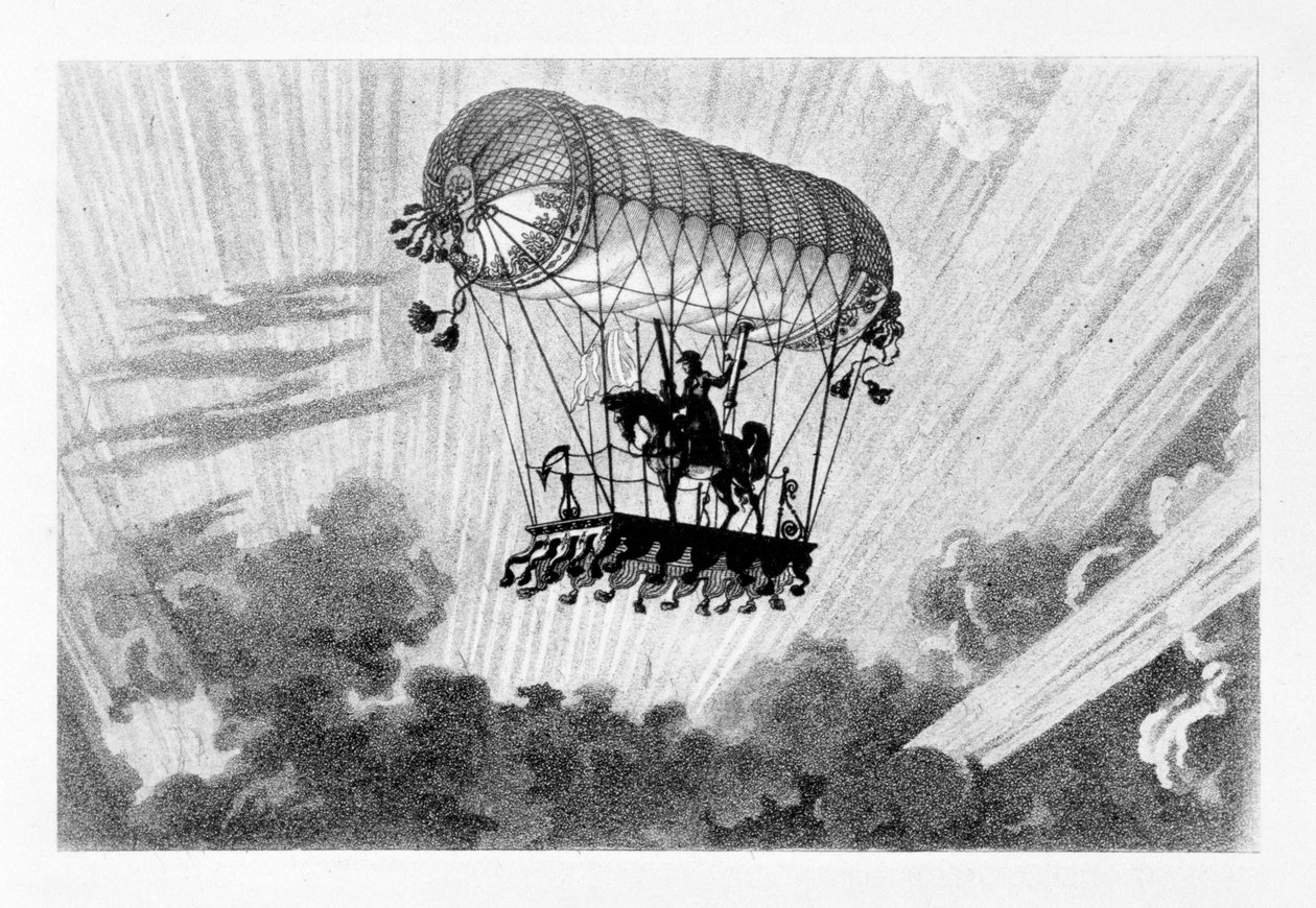 Aerostat, 1887 af Gaston Tissandier