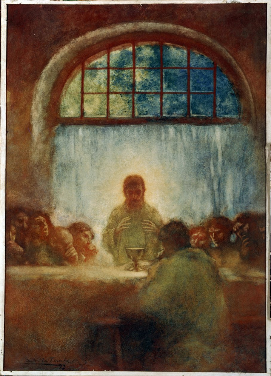 Nadveren (den sidste nadver). Maleri af Gaston de La Touche (1854-1913) af Gaston de Latouche