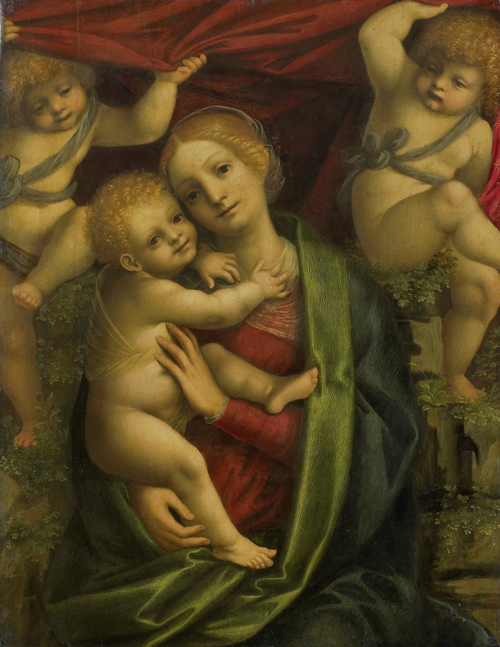 Madonna og barn, 1525-35 af Gaudenzio Ferrari