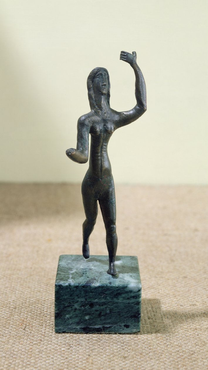 Danser, fra Neuvy-en-Sullias, Tene III (bronze) af Gaulish