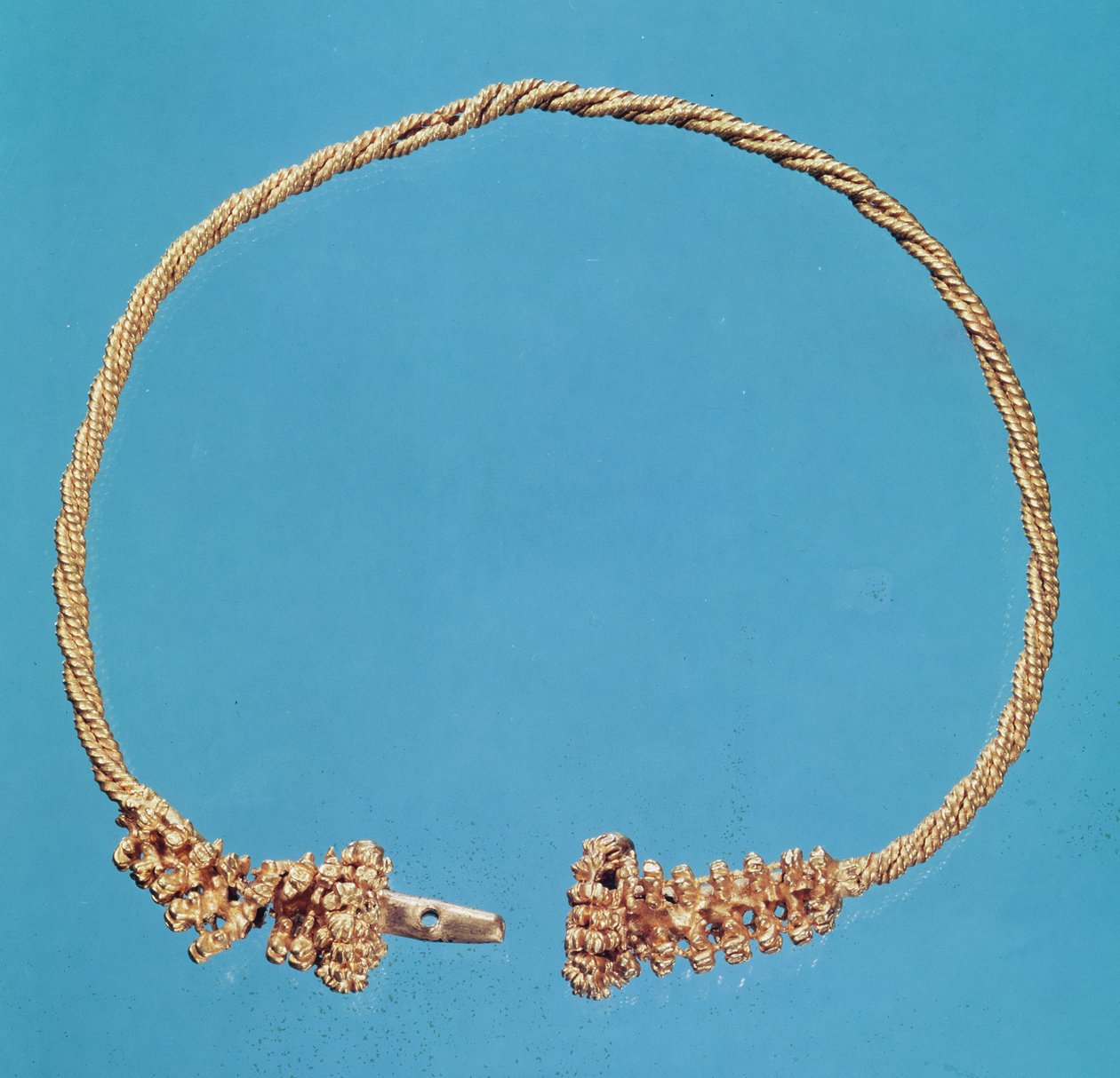 Moment, fra Montans, Tene II (ca. 300-120 f.Kr.) (guld) af Gaulish