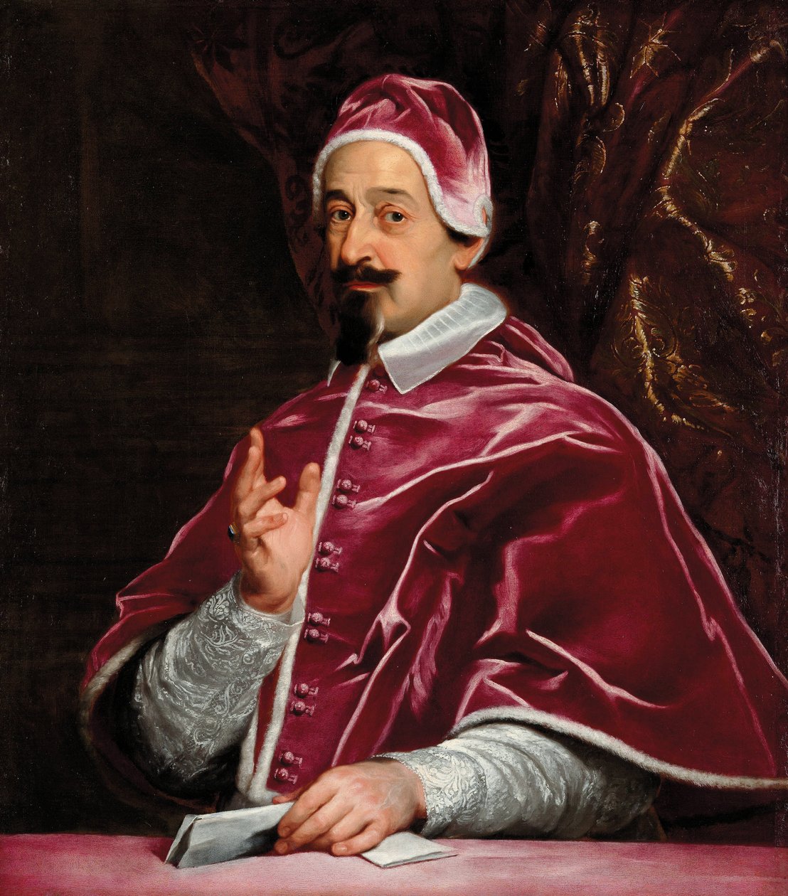 Portræt af paven Alexander VII 1599-1667, 1667. af Gaulli