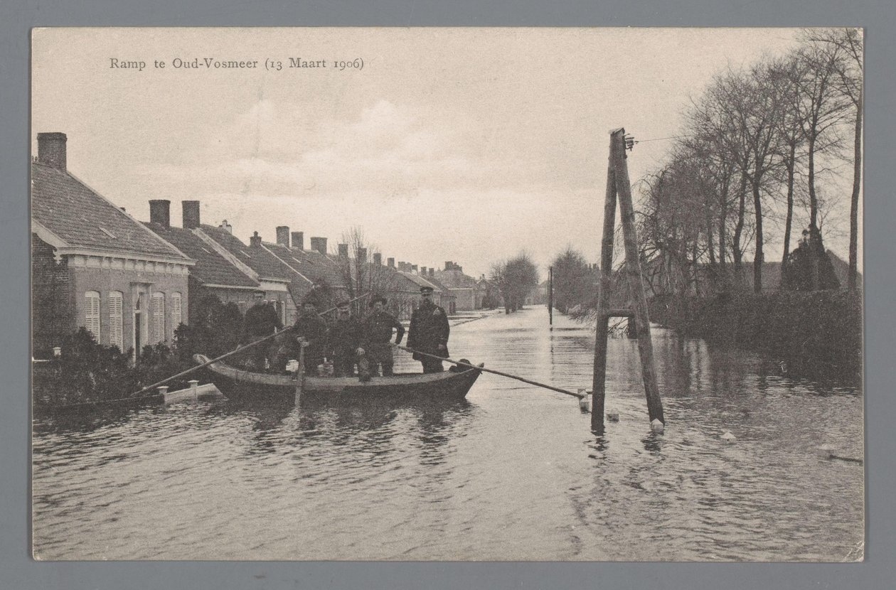 Katastrofe ved Oud-Vossemeer den 13. marts 1906 af Gebroeders van Straaten