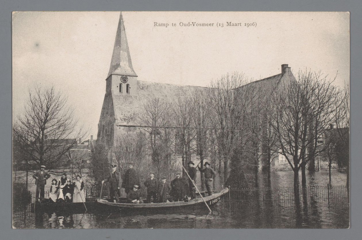 Katastrofe ved Oud-Vossemeer den 13. marts 1906 af Gebroeders van Straaten