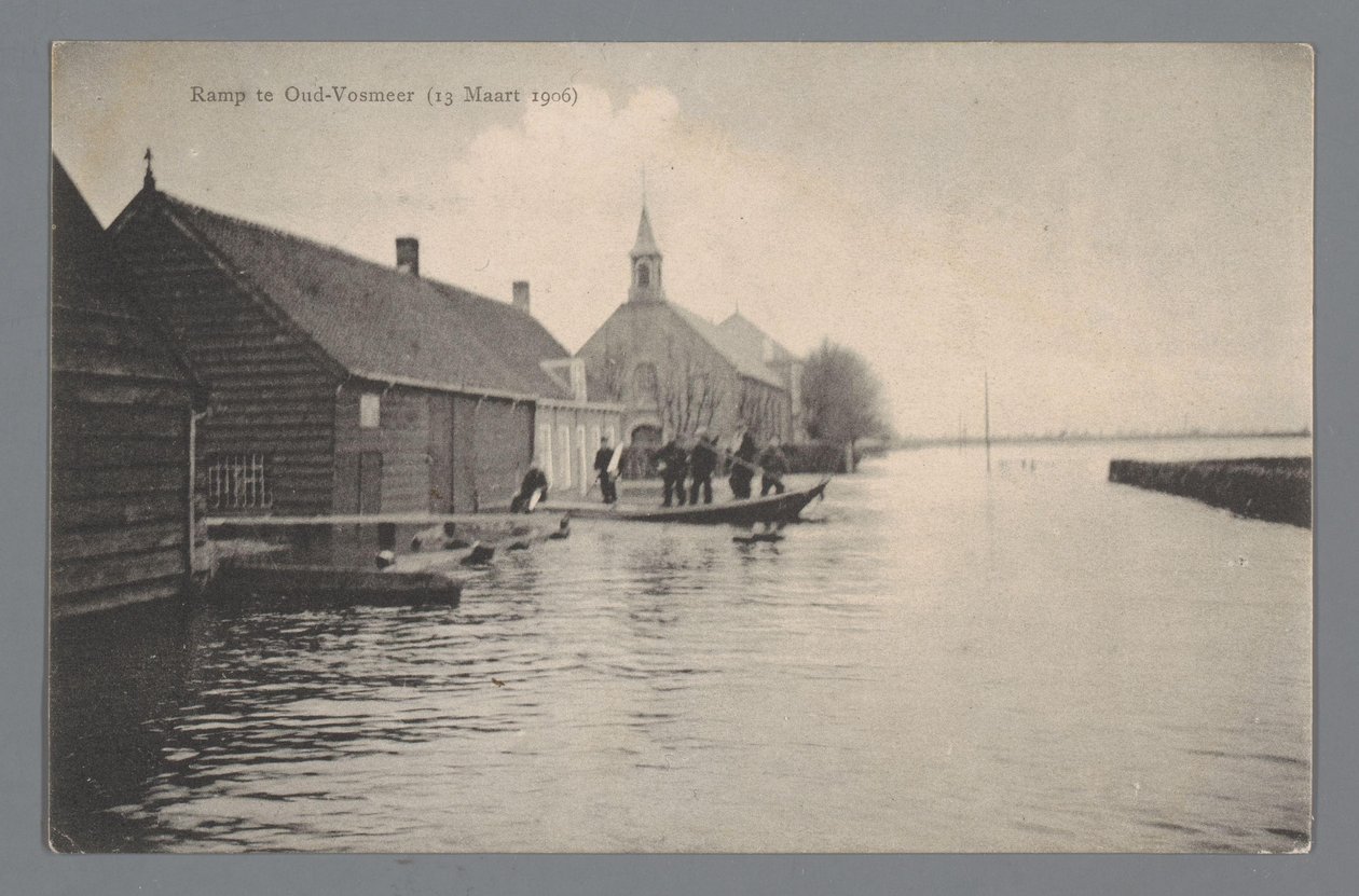 Katastrofe ved Oud-Vossemeer den 13. marts 1906 af Gebroeders van Straaten