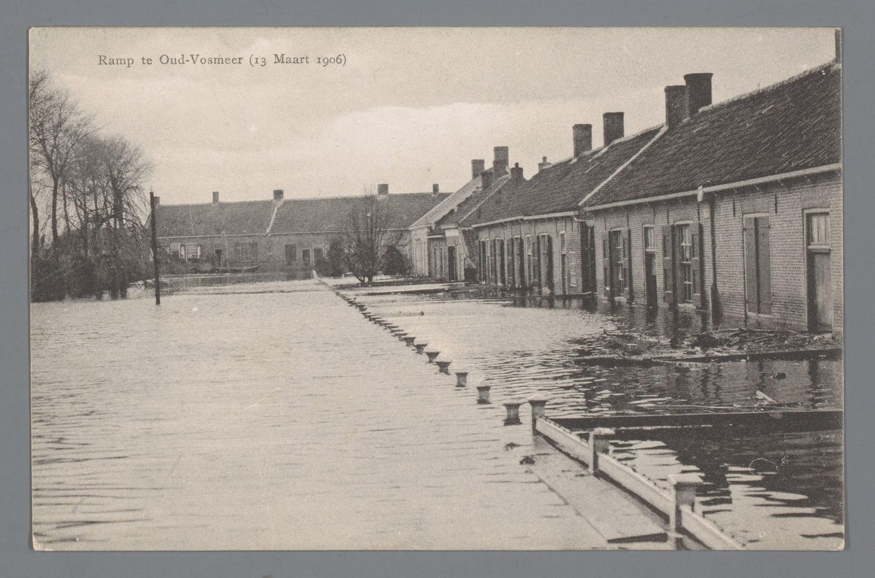 Katastrofe ved Oud-Vossemeer den 13. marts 1906 af Gebroeders van Straaten