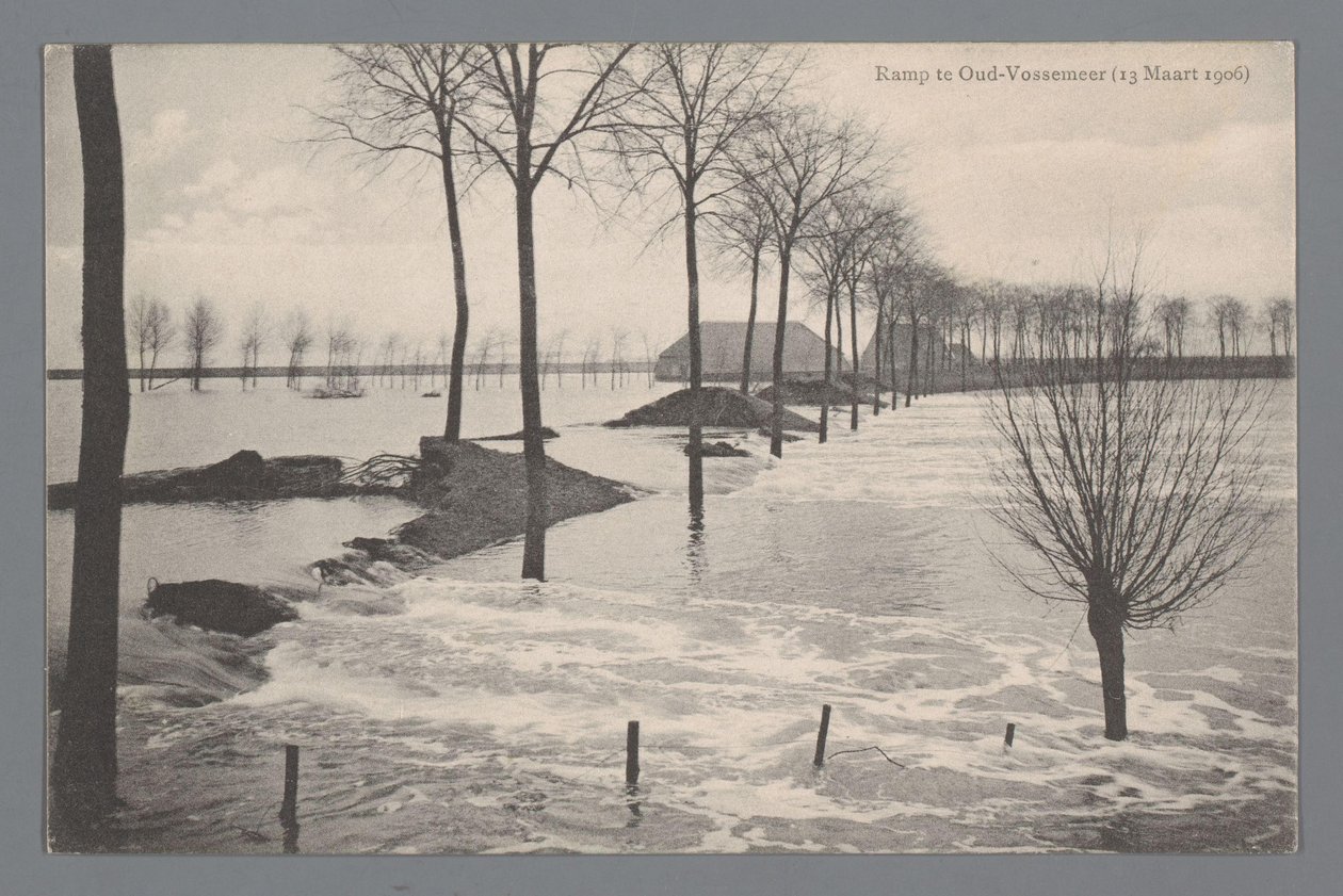 Katastrofe ved Oud-Vossemeer den 13. marts 1906 af Gebroeders van Straaten