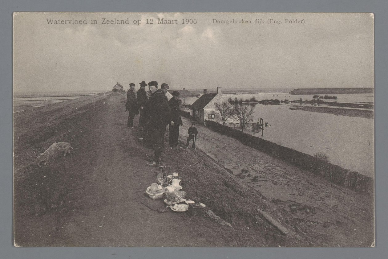 Oversvømmelse i Zeeland af Gebroeders van Straaten