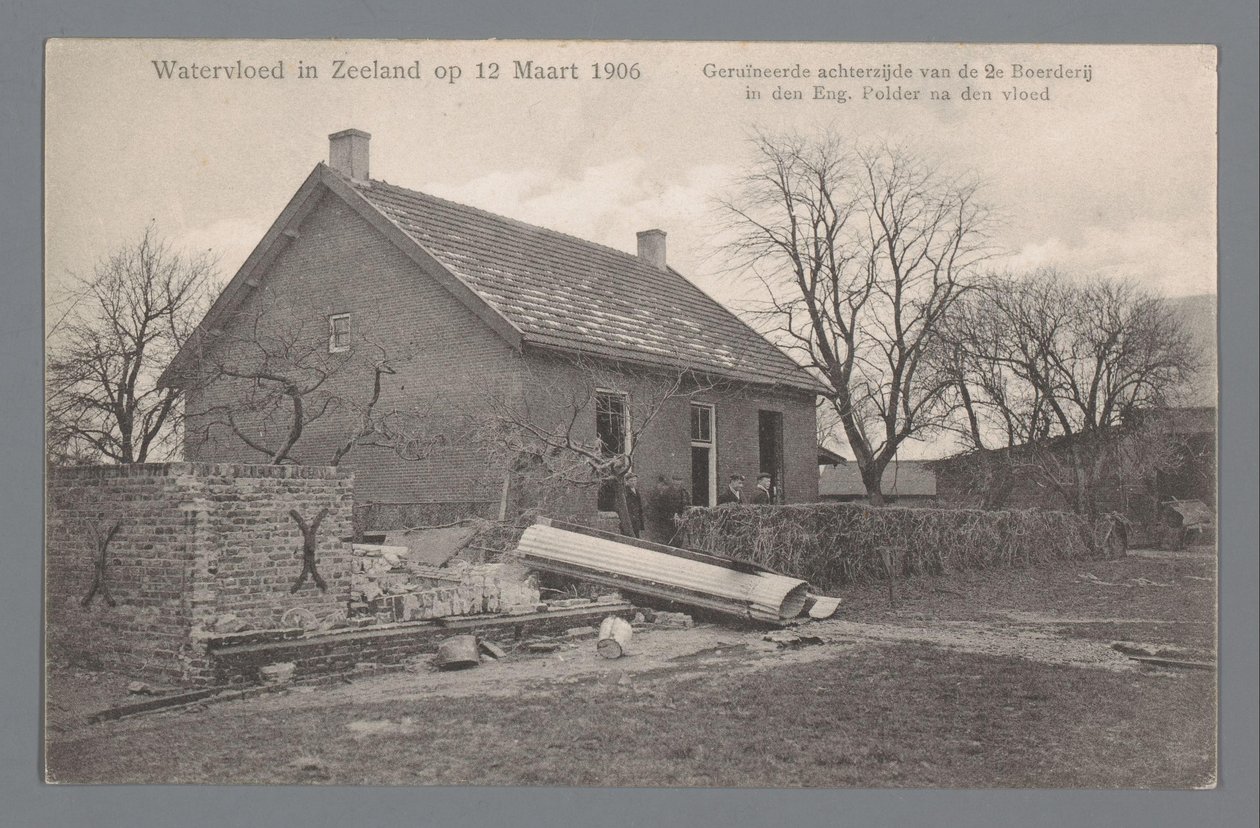 Oversvømmelse i Zeeland af Gebroeders van Straaten
