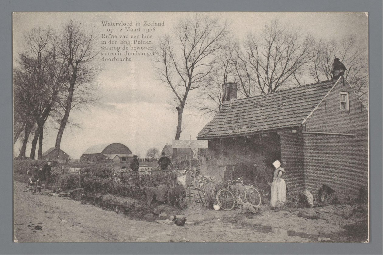 Oversvømmelse i Zeeland den 12. marts 1906 af Gebroeders van Straaten