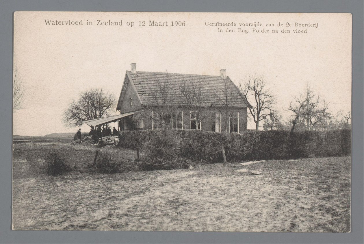 Oversvømmelse i Zeeland den 12. marts 1906 af Gebroeders van Straaten