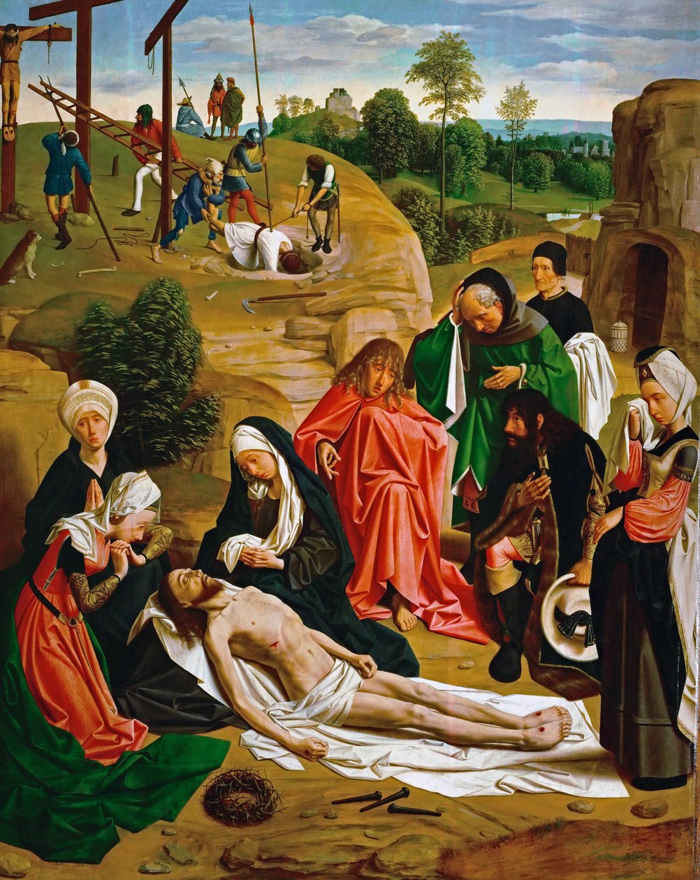 Kristi klagesang af Geertgen Tot sint Jans