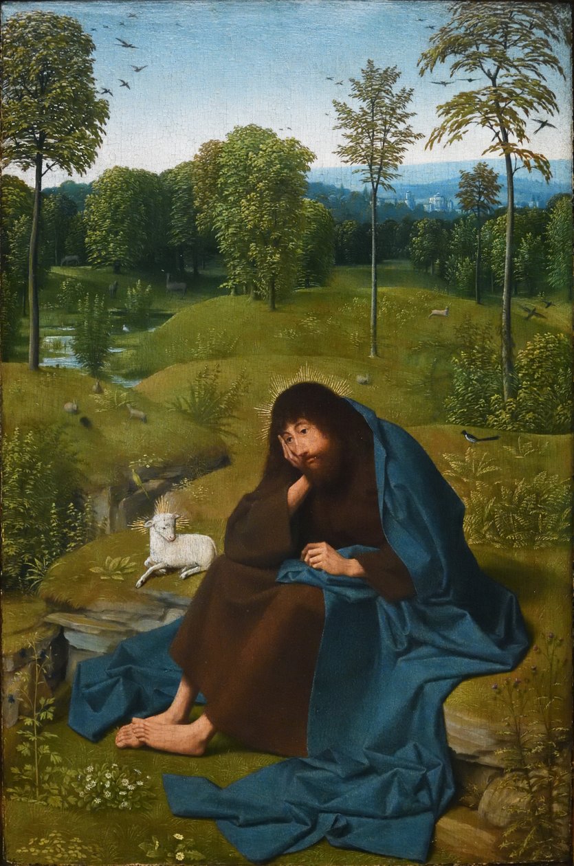 Johannes Døberen i ørkenen af Geertgen Tot sint Jans