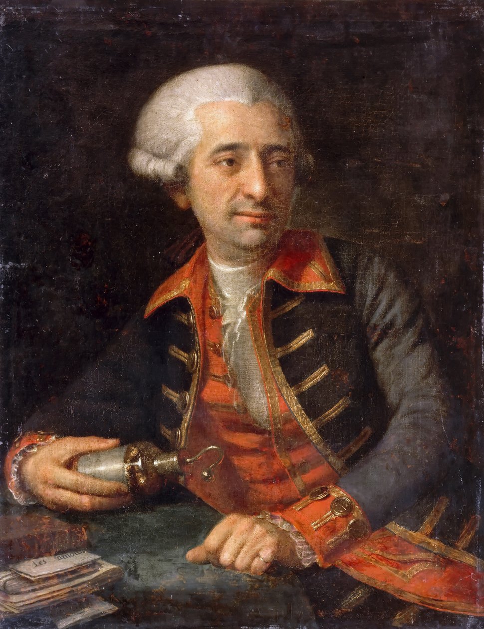 Portræt af Antoine-Laurent Lavoisier 1743-1794 af Geneviève Brossard de Beaulieu