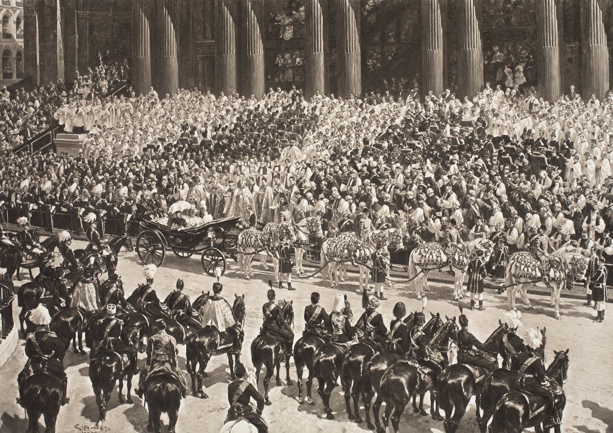 Dronning Victorias diamantjubilæum, London, 22. juni 1897 1901. af Gennaro Amato