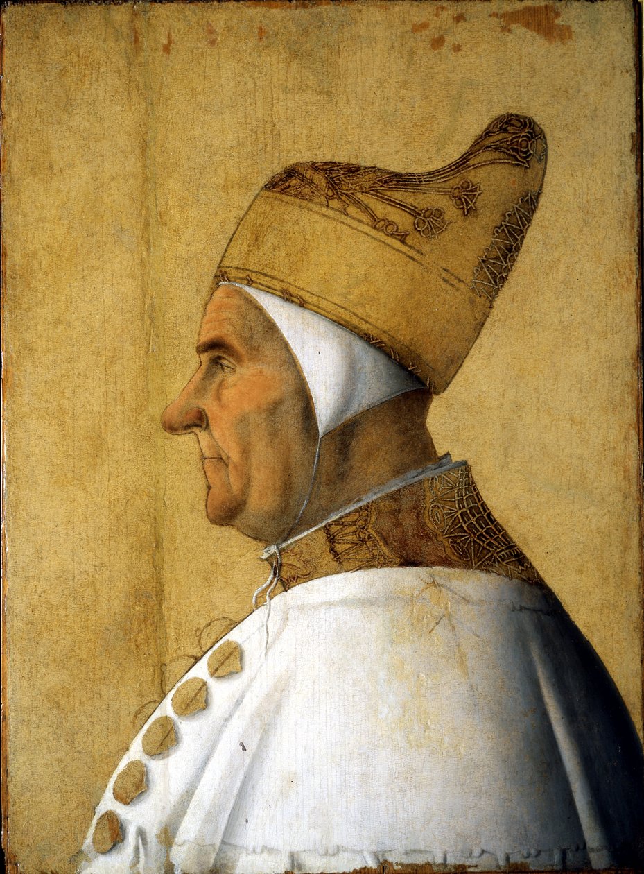 Portræt af doge Giovanni Mocenigo af Gentile Bellini