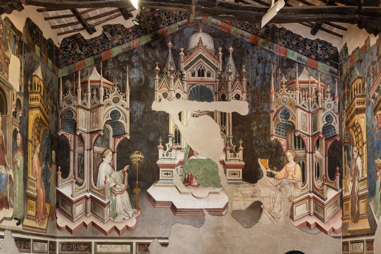 Hall of Liberal Arts and Planets af Gentile da Fabriano