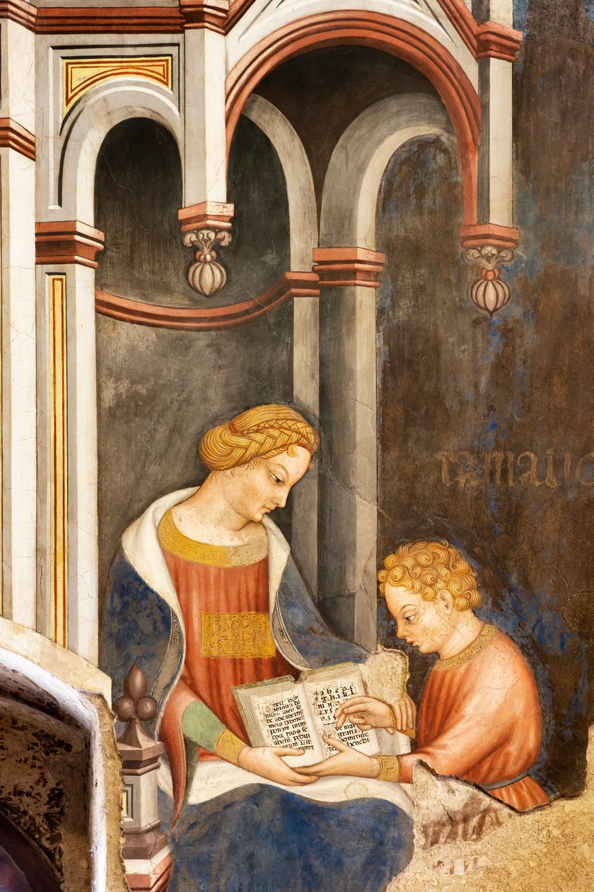 Hall of Liberal Arts and Planets af Gentile da Fabriano