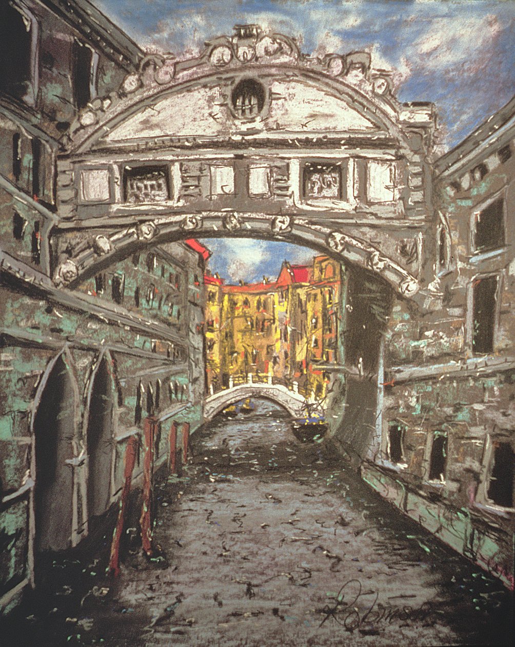 Venedig 9, 1993 af Geoffrey Robinson