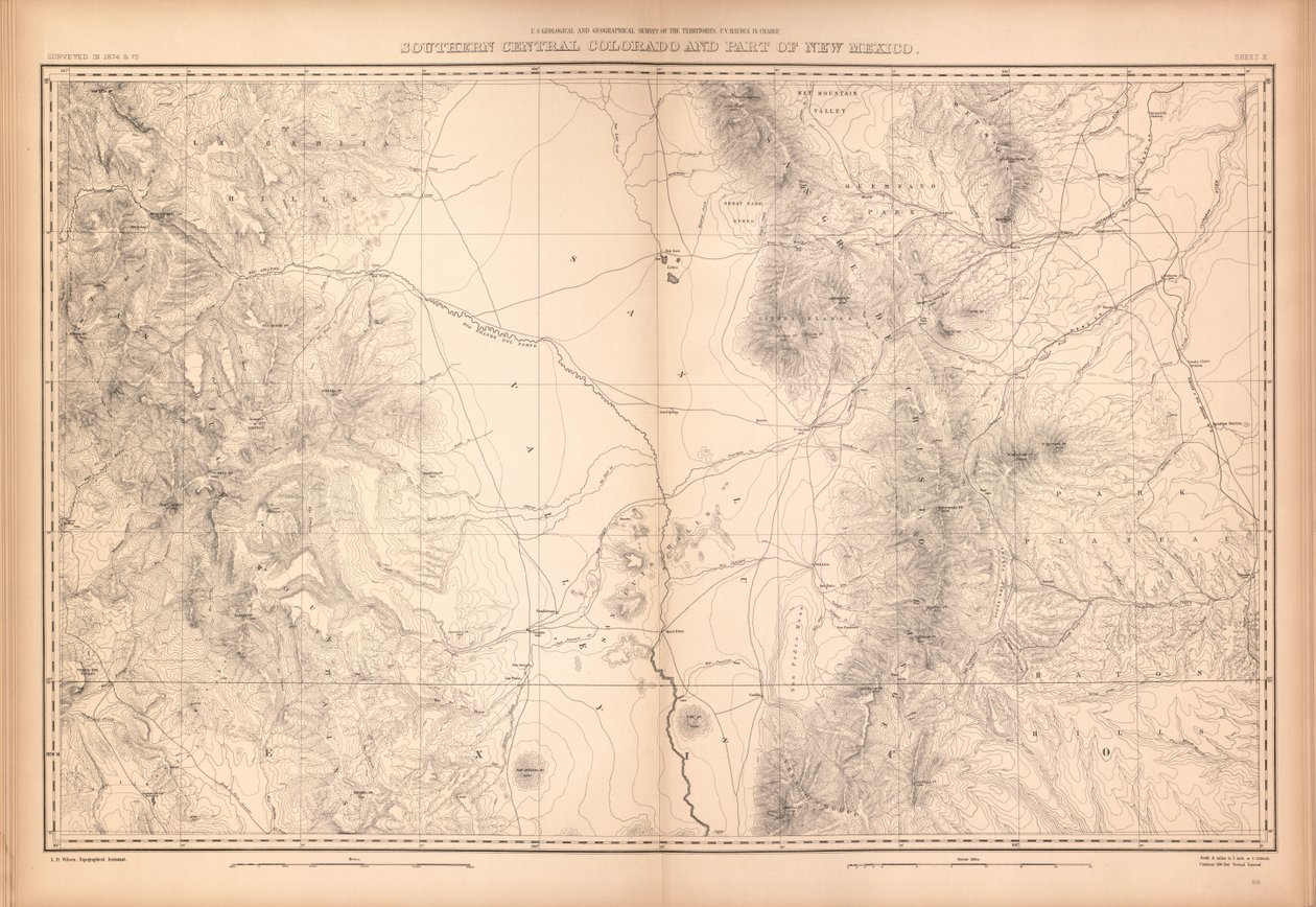 Geologisk og geografisk atlas over Colorado og dele af tilstødende territorium af Geological And Geographical Survey Of The Territories