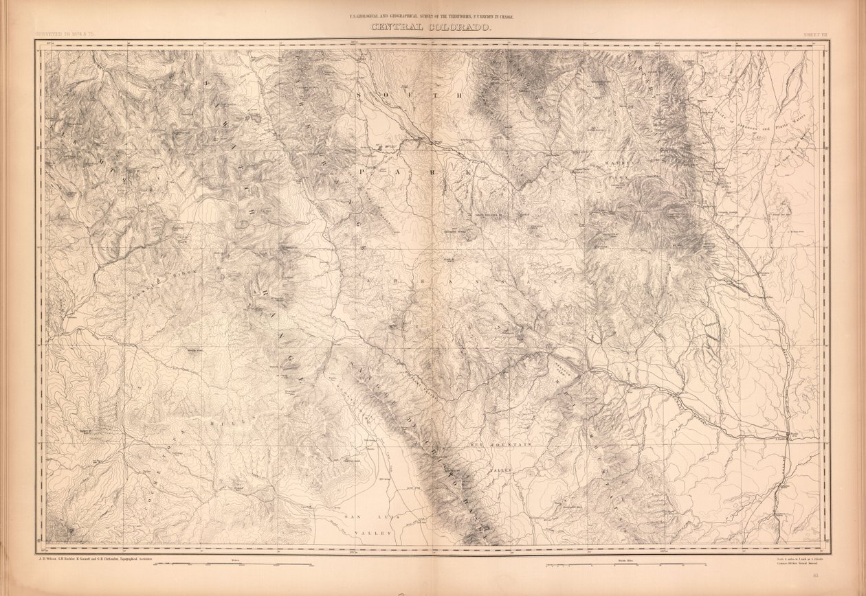 Geologisk og geografisk atlas over Colorado og dele af tilstødende territorium af Geological And Geographical Survey Of The Territories