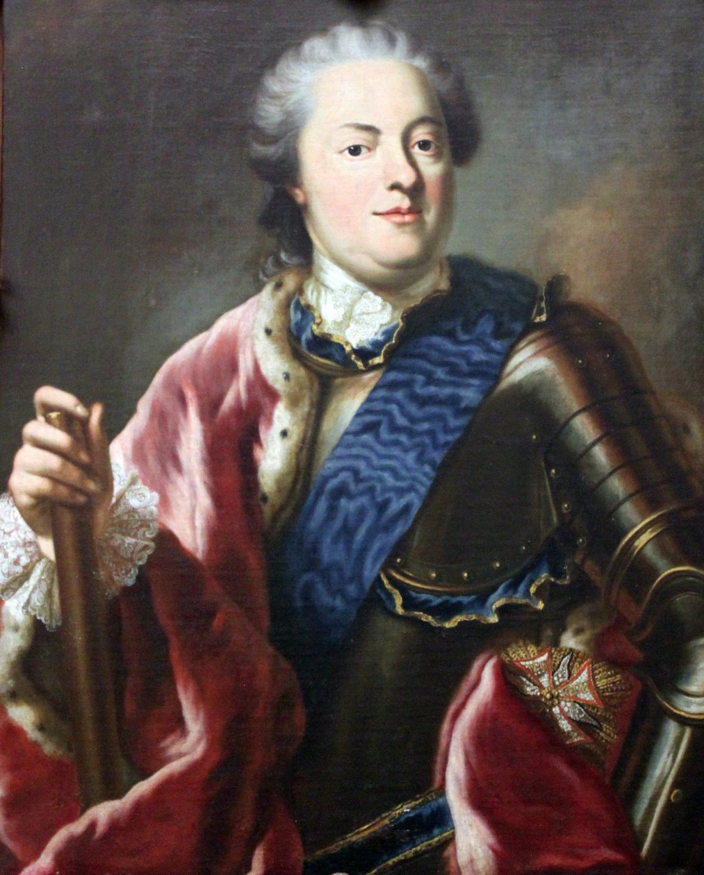 Kurfyrst Friedrich Friedrich af Sachsen (1722-1763) af Georg Desmarees