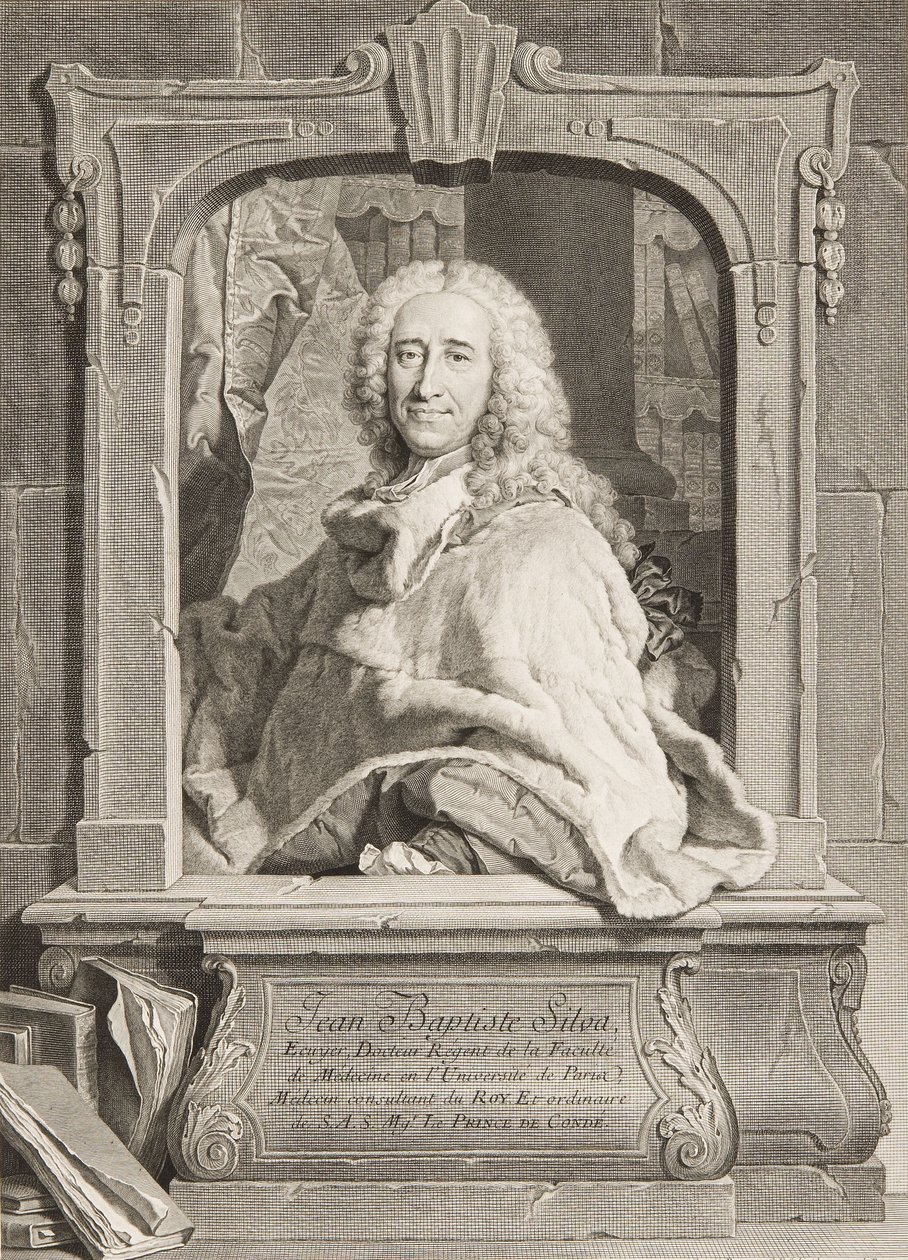 Jean Baptiste Silva af Georg Friedrich Schmidt