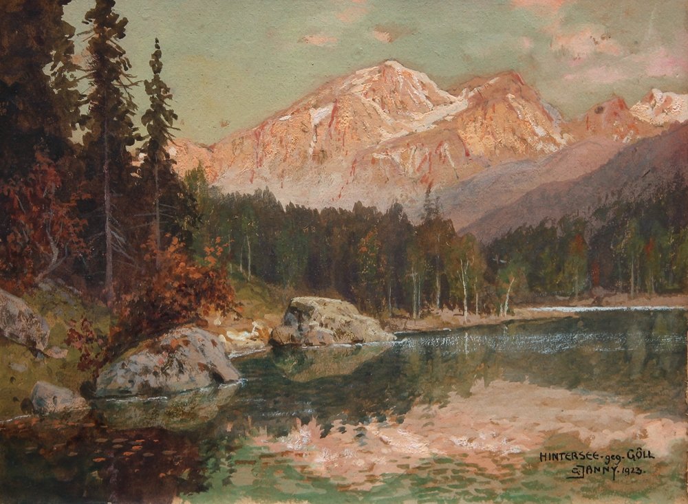 Hintersee mod Goll af Georg Janny