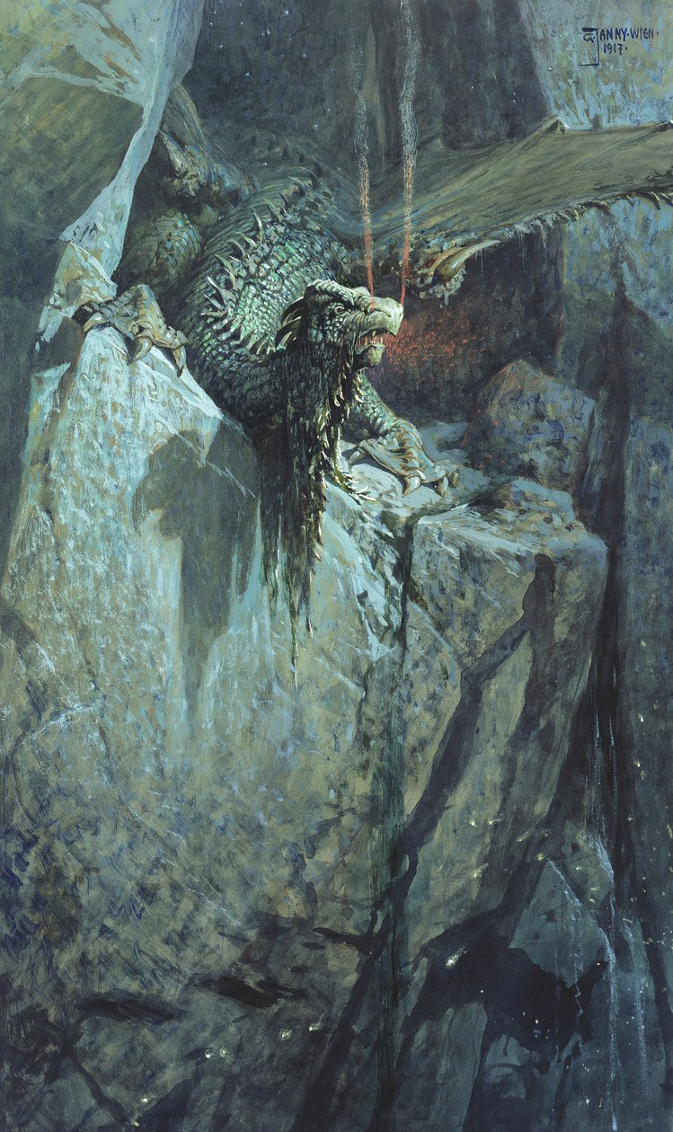 Dragens hule, 1917 af Georg Janny
