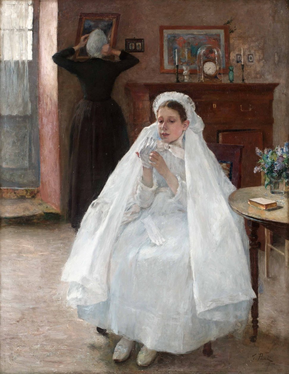 Fransk konfirmand af Georg Vilhelm Pauli