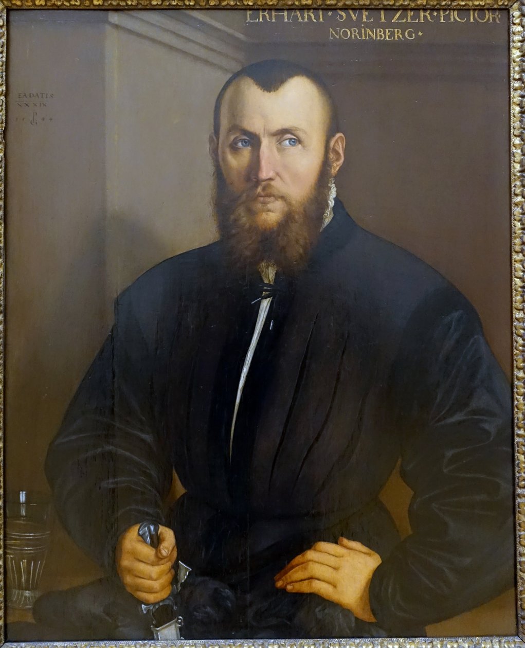 Maleren Erhard Schwetzer fra Nürnberg af Georg Pencz