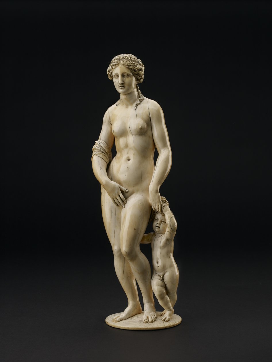 Venus og Amor, ca.1624 af Georg Petel