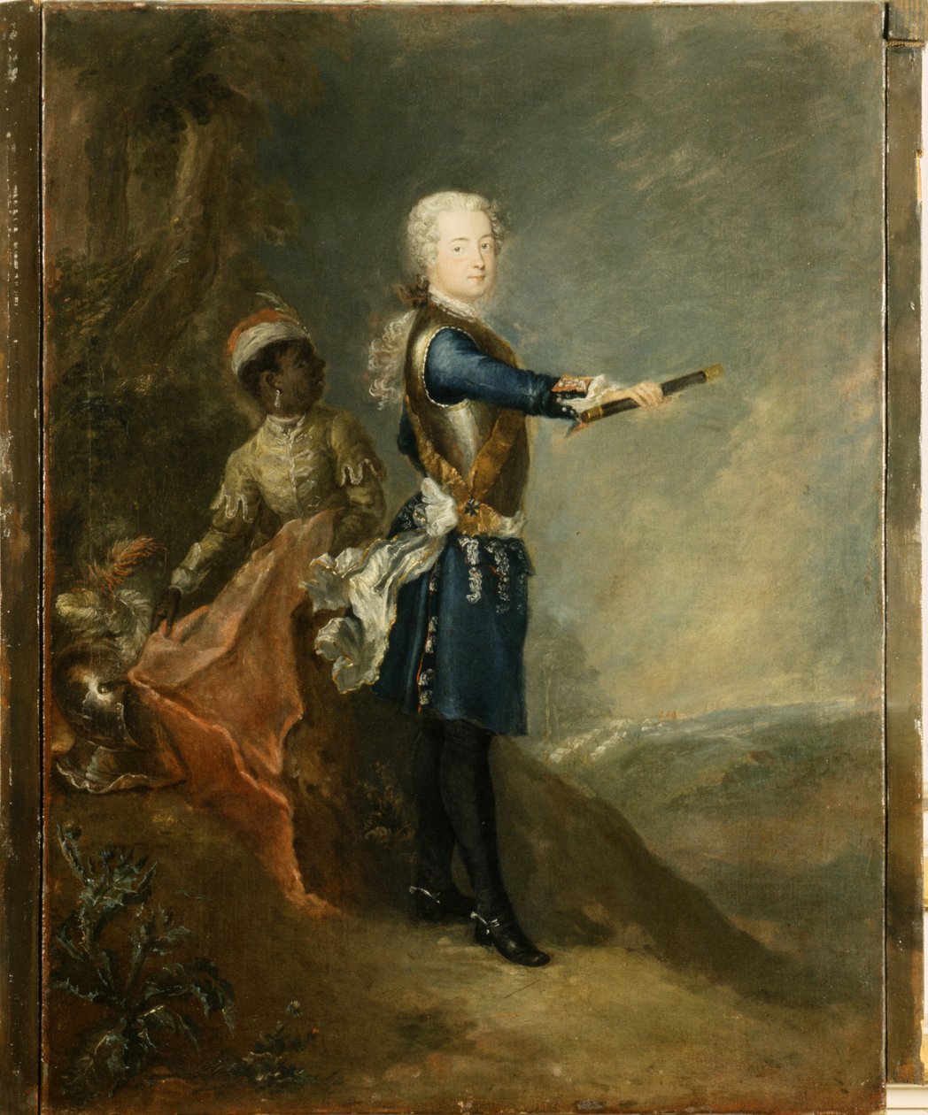 Frederik II som kronprins, c.1735 af Georg Wenzeslaus von Knobelsdorff