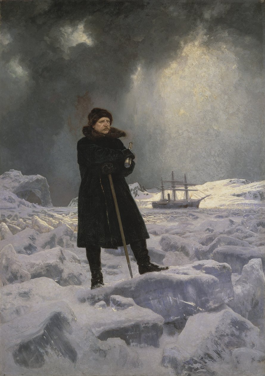 Udforskeren A. E. Nordenskiold, 1886 af Georg Rosen