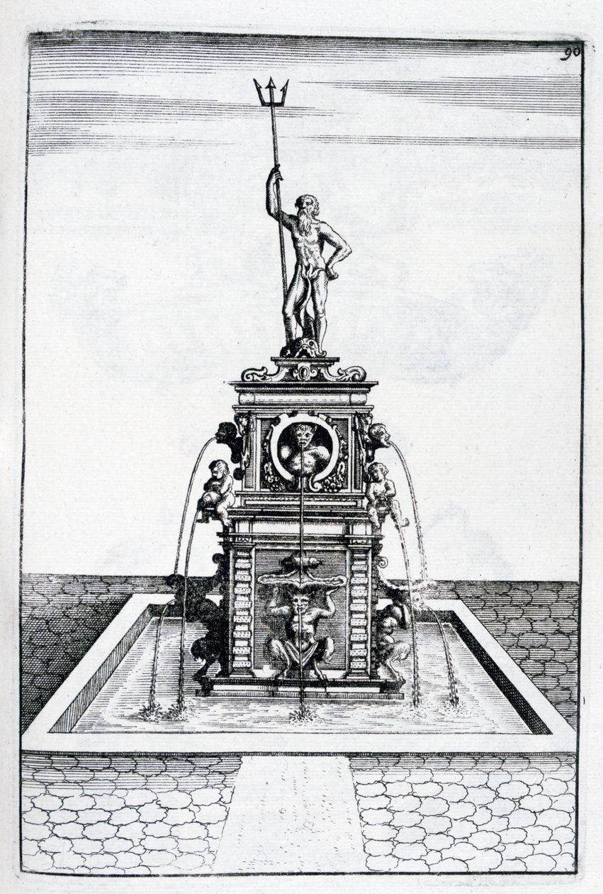 Springvandsdesign, 1664 af Georg Andreas Bockler