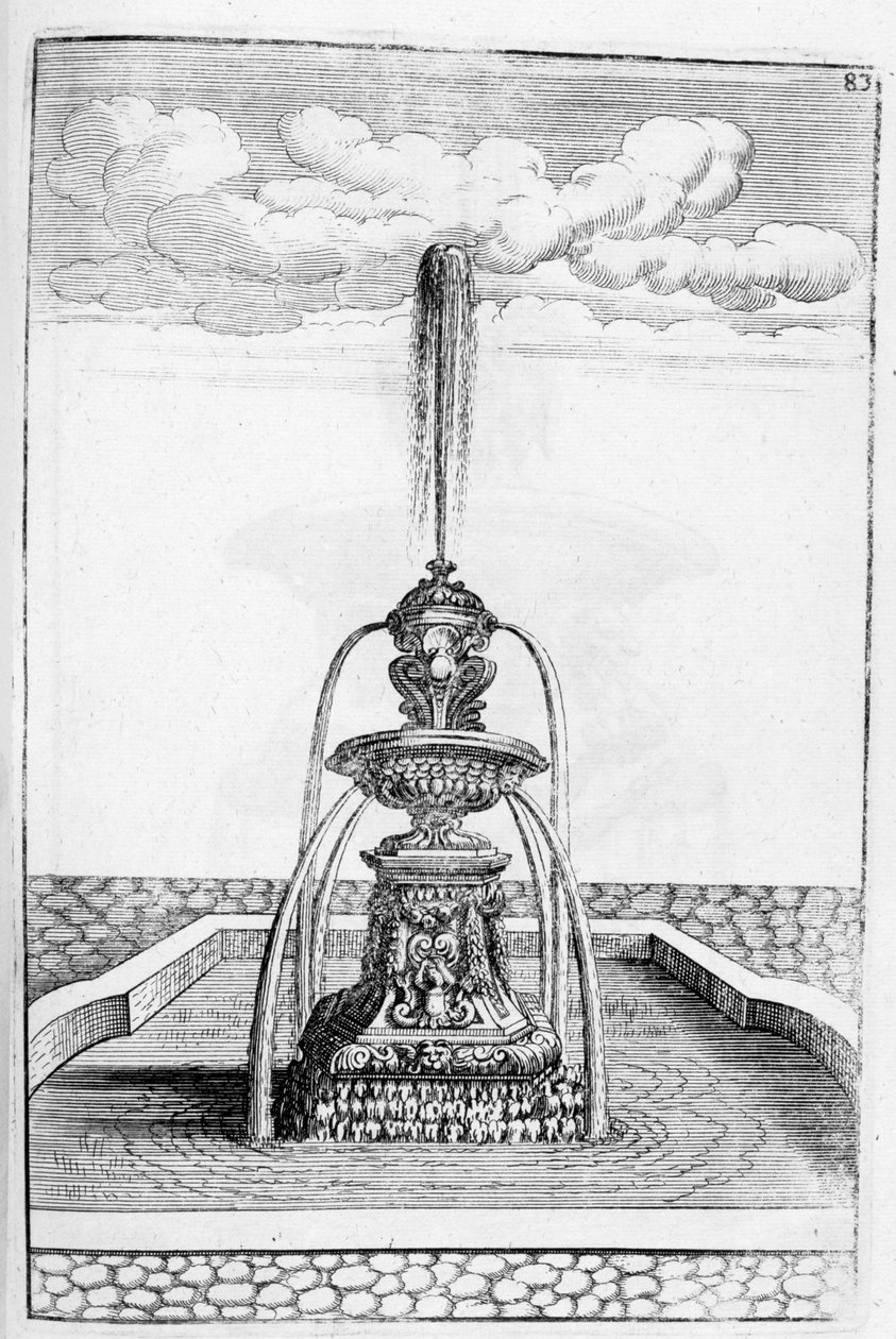 Springvandsdesign, 1664 af Georg Andreas Bockler