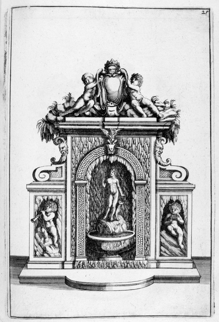 Springvandsdesign, 1664 af Georg Andreas Bockler