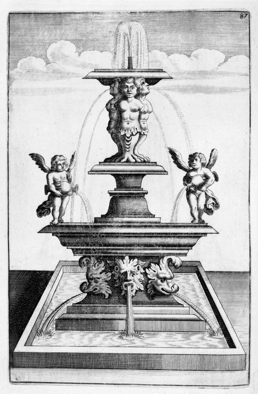 Springvandsdesign, 1664 af Georg Andreas Bockler