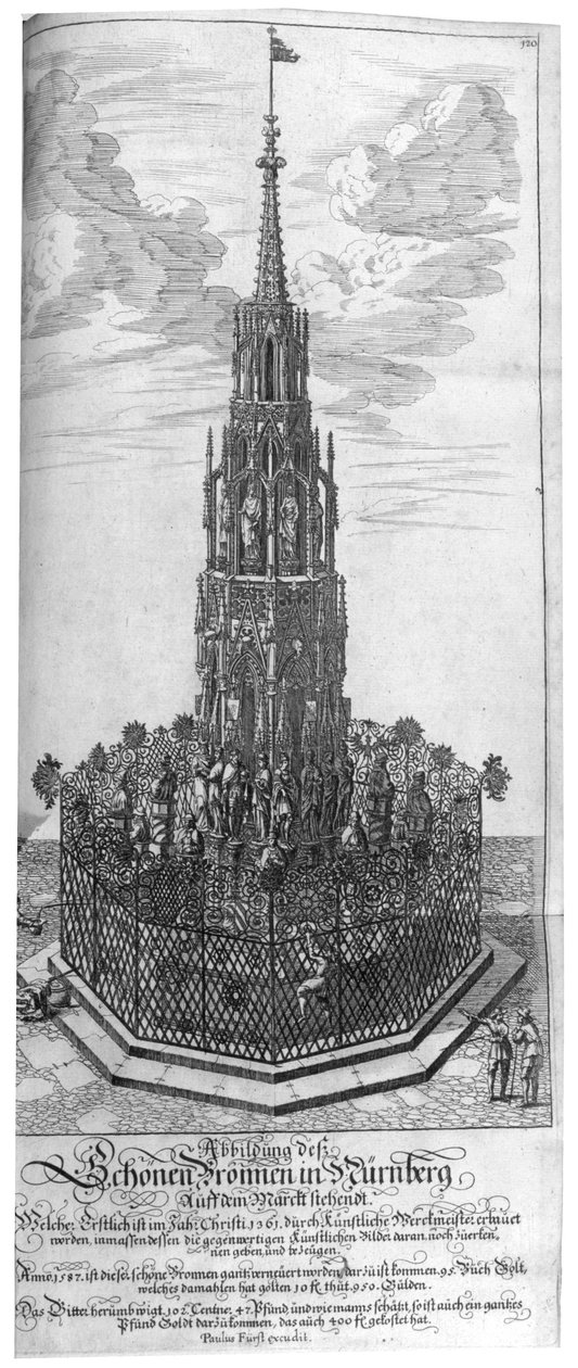 Titelside af Architectura Curiosa Nova, 1664 af Georg Andreas Bockler