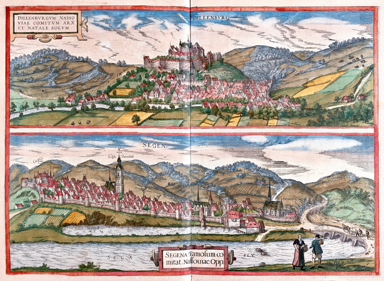 Dillenburg - Siegen, Tyskland - i 