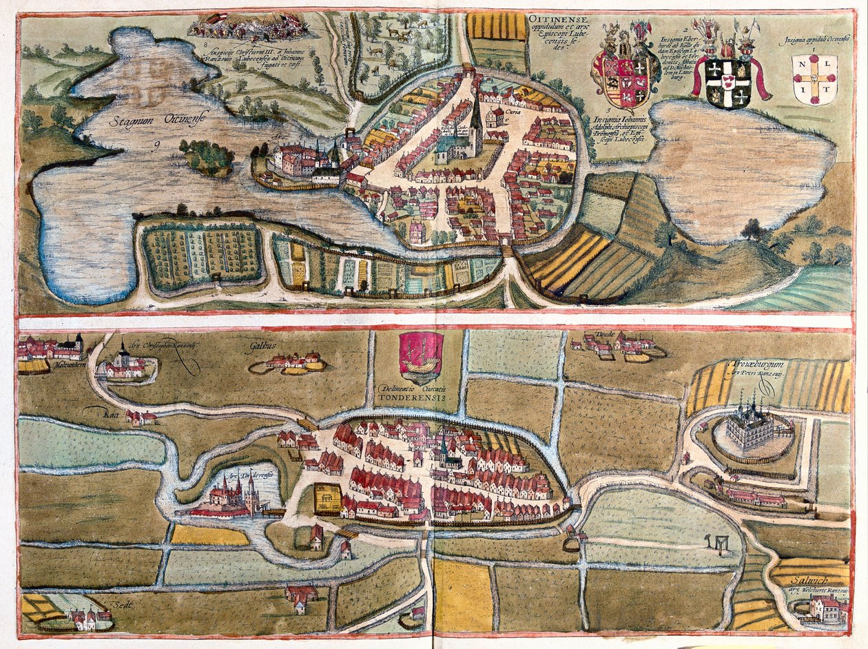 Eutin, Tyskland - Tønder, Danmark - i 