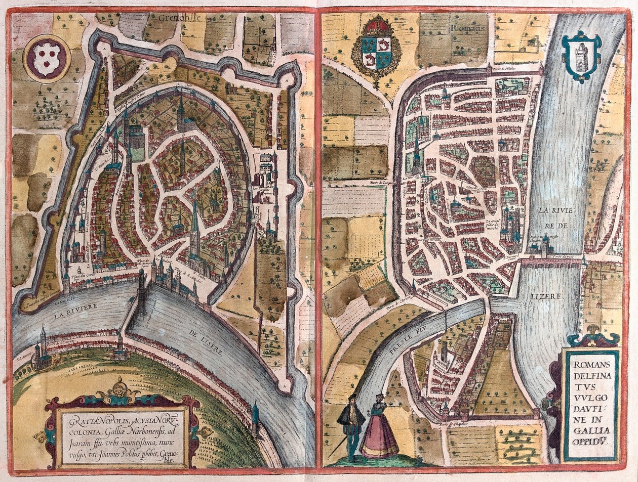 Grenoble - Romans sur Iser, Frankrig, i 