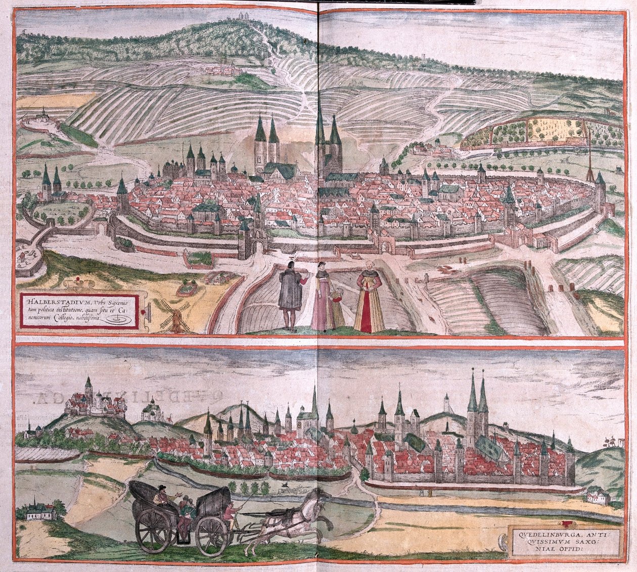 Halberstadt og Quedlinburg, Tyskland - i 