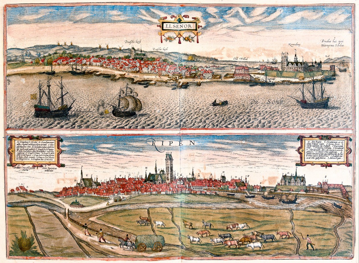 Helsingor (Helsimor - Hamlet), Denmark - in 