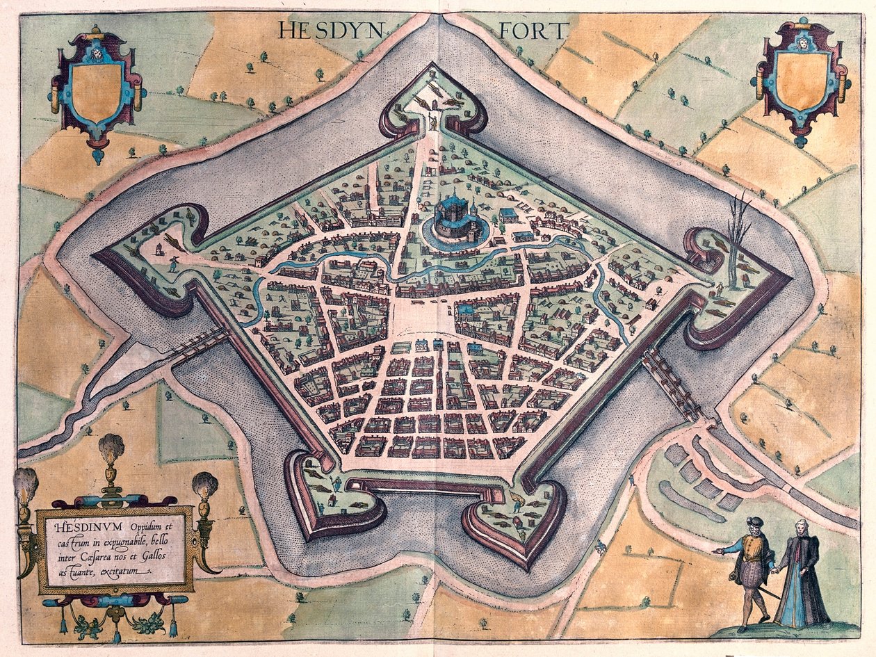 Hesdin, Frankrig - i 