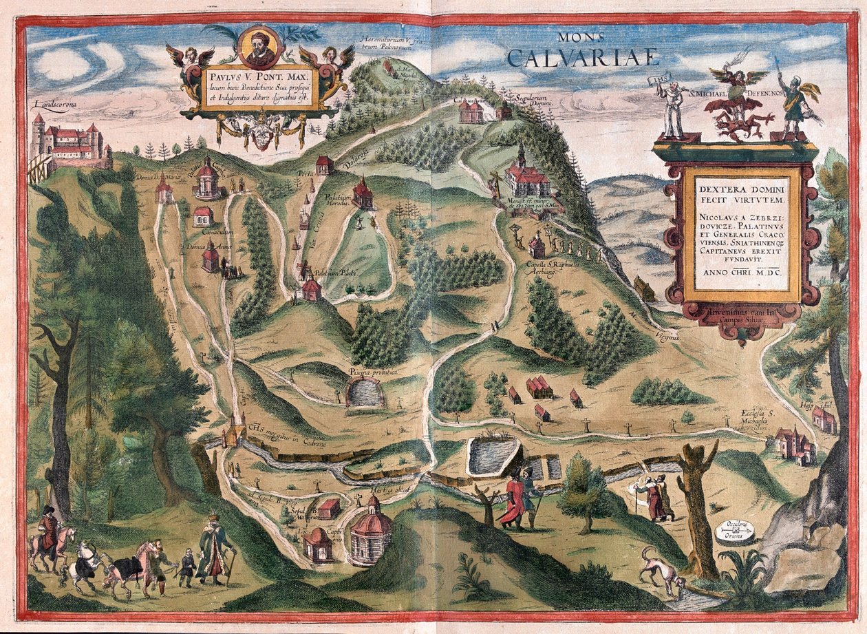 Kalwarya Zebrzydowka (sydøst for Krakow), Polen - i 